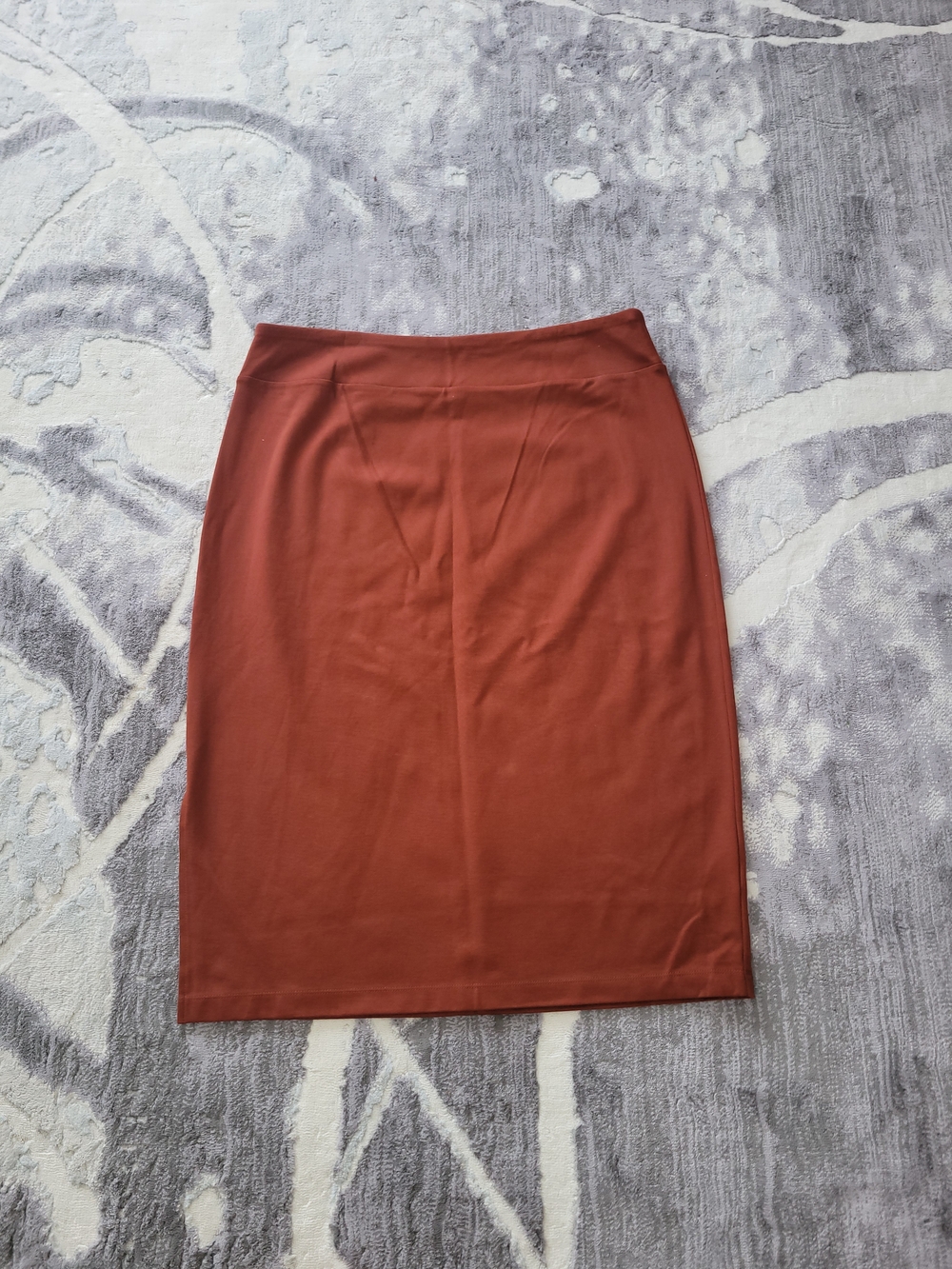 Nine West Rust Orange Women Pencil Skirt Size XL